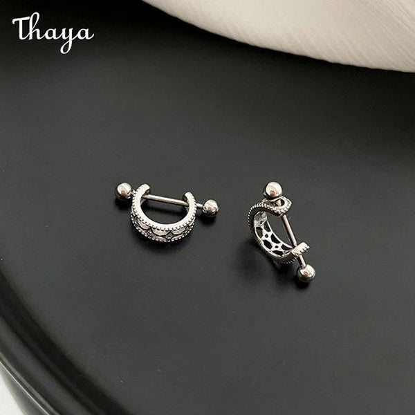 Material:925 Silver + Zircon + Oxidation